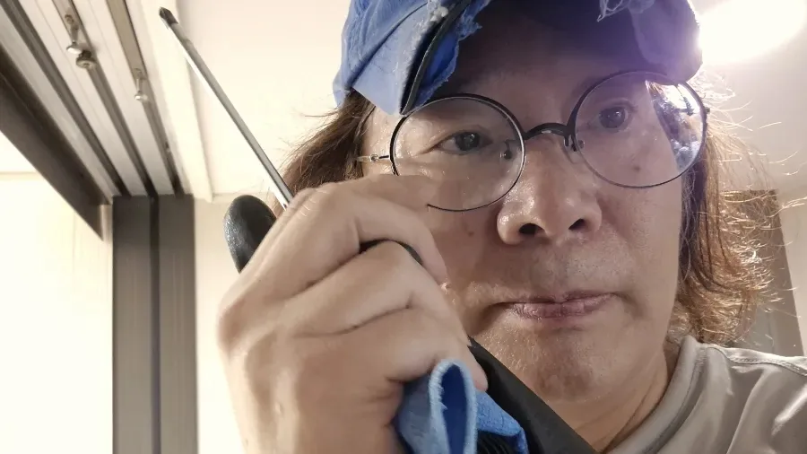 마포 KCC웰츠 오피스텔 3연동 중문 연동기 수리 현장